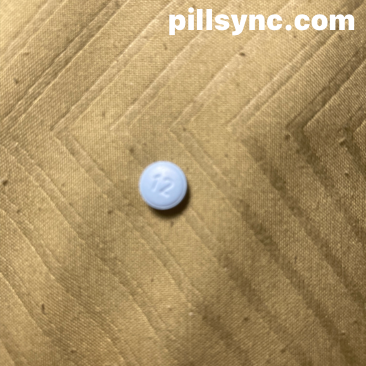 Blue Round U 12 Cyclobenzaprine Hydrochloride Tablet Film Coated Pill Images